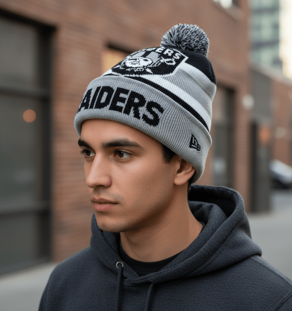 NFL Las Vegas Raiders, Ball Oranament with Beanie Inside - Officially Licensed My Store Fan Gear - Apparel category - Fan Trendz