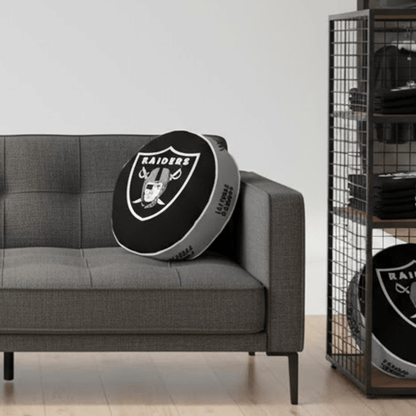 NFL LAS VEGAS Raiders - Cloud Soft "Puff" Pillow - Fan Trendz