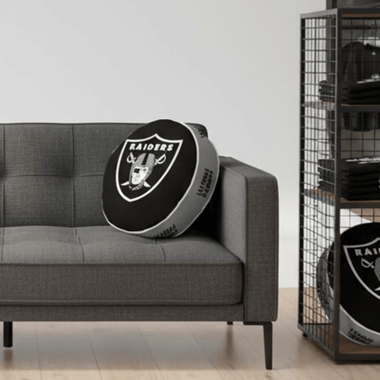 NFL LAS VEGAS Raiders - Cloud Soft "Puff" Pillow - Fan Trendz