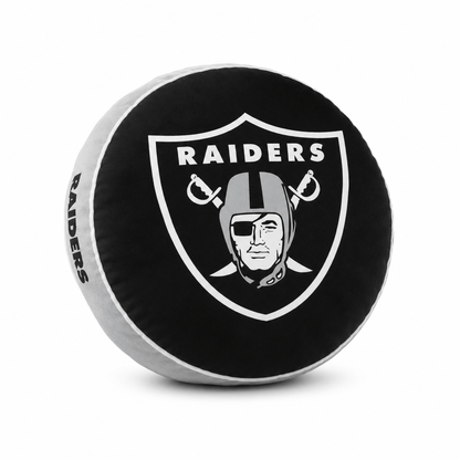 NFL LAS VEGAS Raiders - Cloud Soft "Puff" Pillow - Officially Licensed My Store Fan Gear - Apparel category - Fan Trendz