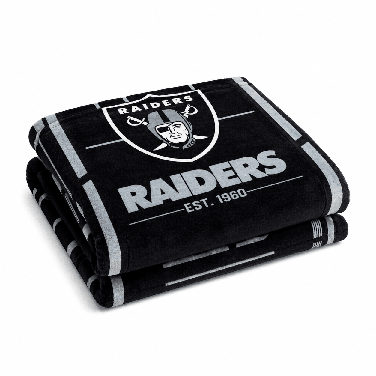 NFL Las Vegas Raiders Queen Size Cloud Comforter 3 pc set - Officially Licensed My Store Fan Gear - Apparel category - Fan Trendz