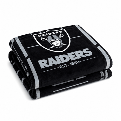 NFL Las Vegas Raiders Queen Size Cloud Comforter 3 pc set - Officially Licensed My Store Fan Gear - Apparel category - Fan Trendz