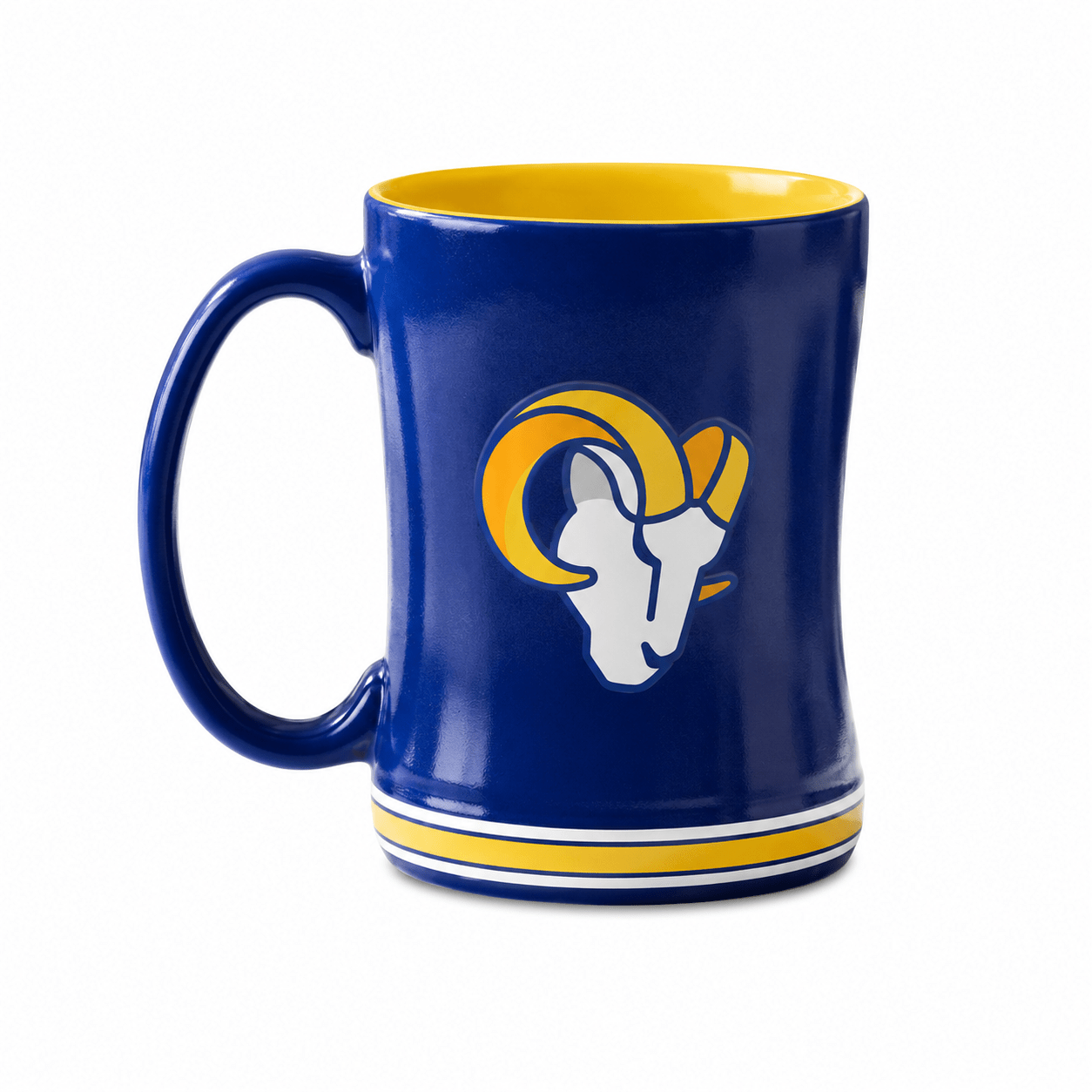NFL Los Angeles Rams 14oz Embossed Ceramic Relief Mug - Officially Licensed My Store Fan Gear - Apparel category - Fan Trendz