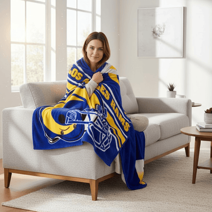 NFL Los Angeles Rams 60 x 80" Plush Blanket - Fan Trendz