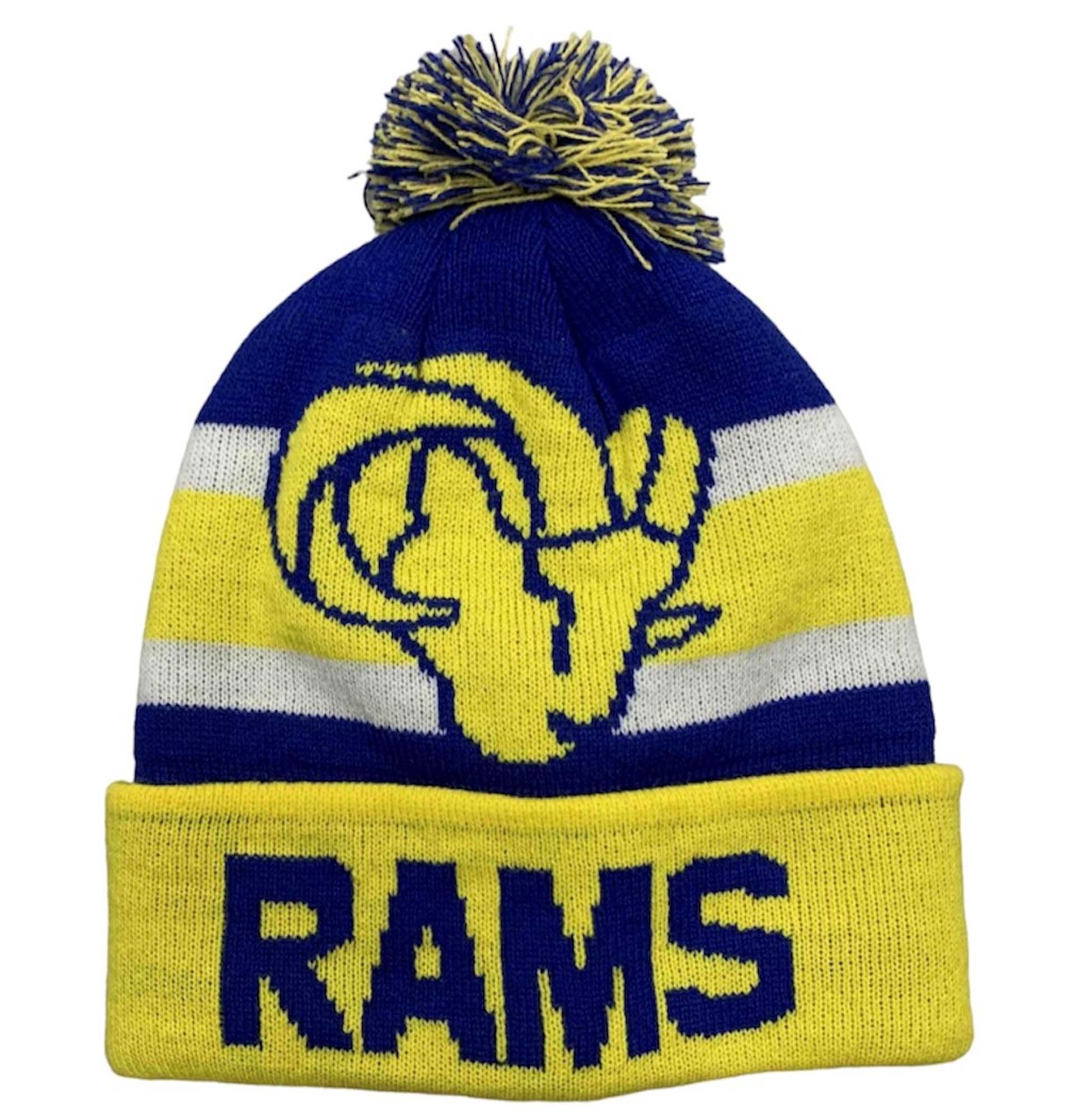 NFL Los Angeles Rams, Ball Ornament with Beanie Inside - Officially Licensed My Store Fan Gear - Apparel category - Fan Trendz