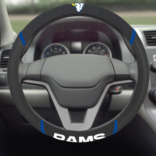 NFL Los Angeles Rams, Embroidered Steering Wheel Cover - Officially Licensed My Store Fan Gear - Apparel category - Fan Trendz