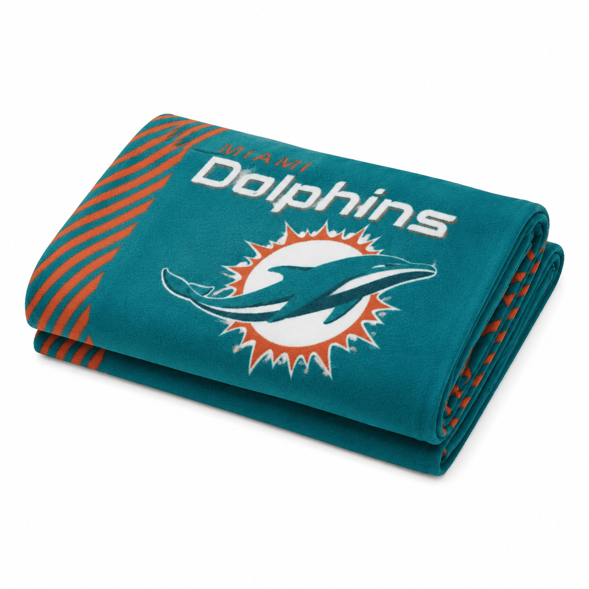NFL Miami Dolphins Queen Size Blanket - Officially Licensed My Store Fan Gear - Apparel category - Fan Trendz