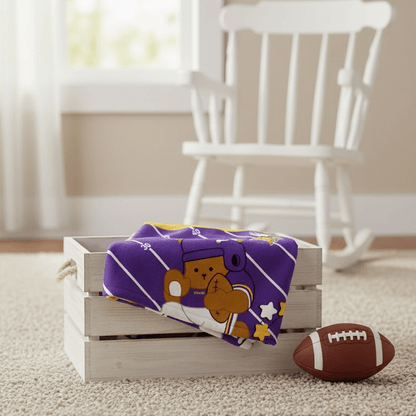 NFL Minnesota Vikings Baby Size Plush Blanket - Officially Licensed My Store Fan Gear - Apparel category - Fan Trendz