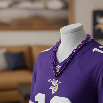NFL Minnesota Vikings, Light up Big Logo Fan Chain - Officially Licensed My Store Fan Gear - Apparel category - Fan Trendz