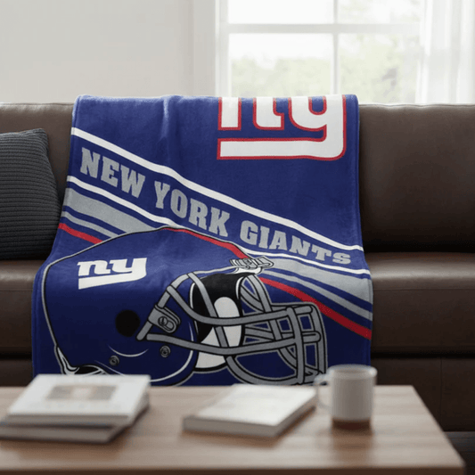 NFL New York Giants 60 x 80 Plush Blanket - Fan Trendz