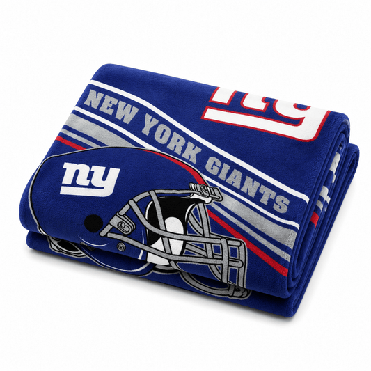 NFL New York Giants Plush Blanket - Officially Licensed My Store Fan Gear - Apparel category - Fan Trendz