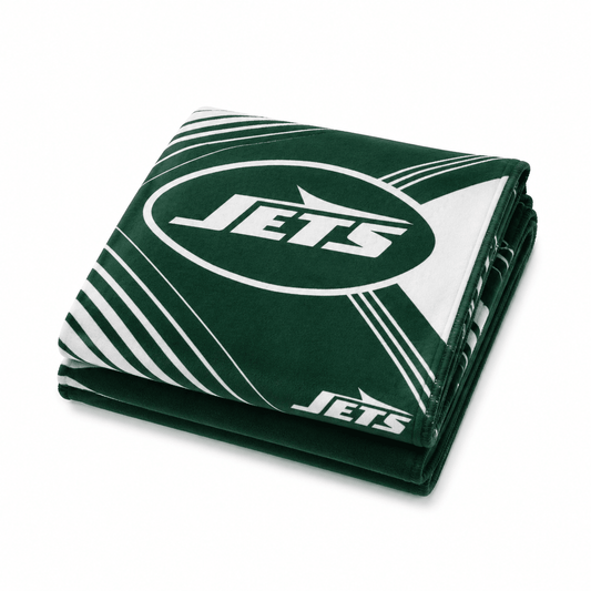 NFL New York Jets Plush Blanket - Officially Licensed My Store Fan Gear - Apparel category - Fan Trendz