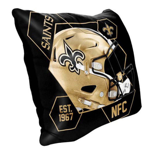NFL Orleans Saints Velvet Plush 18x18" CUSHION - Officially Licensed My Store Fan Gear - Apparel category - Fan Trendz