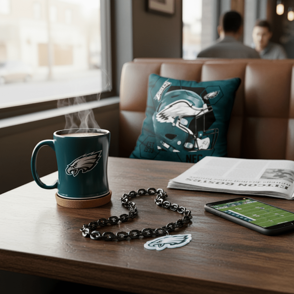 NFL Philadelphia Eagles, Licensed Foam Chain (Import) - Officially Licensed My Store Fan Gear - Apparel category - Fan Trendz