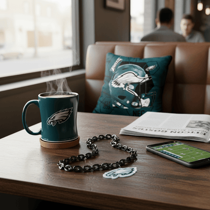 NFL Philadelphia Eagles, Licensed Foam Chain (Import) - Officially Licensed My Store Fan Gear - Apparel category - Fan Trendz