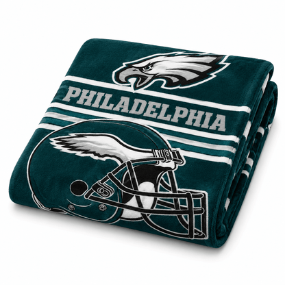 NFL Philadelphia Eagles Plush Blanket - Officially Licensed My Store Fan Gear - Apparel category - Fan Trendz