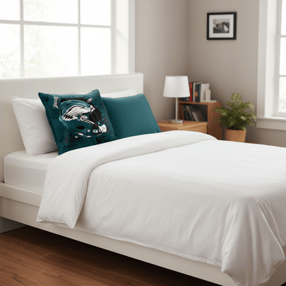 NFL Philadelphia Eagles Velvet Plush 18x18" CUSHION - Officially Licensed My Store Fan Gear - Apparel category - Fan Trendz