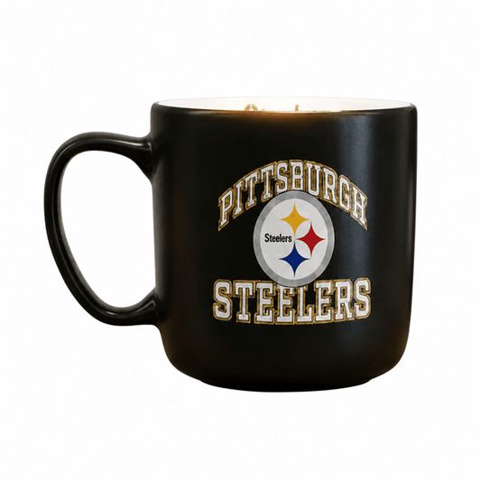 NFL Pittsburgh Steelers 15oz 'Stripe' Ceramic Mug - Officially Licensed My Store Fan Gear - Apparel category - Fan Trendz