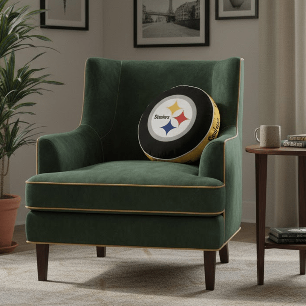 NFL Pittsburgh Steelers - Cloud Soft "Puff" Pillow - Officially Licensed My Store Fan Gear - Apparel category - Fan Trendz