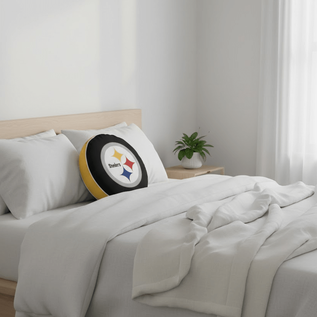 NFL Pittsburgh Steelers - Cloud Soft "Puff" Pillow - Officially Licensed My Store Fan Gear - Apparel category - Fan Trendz