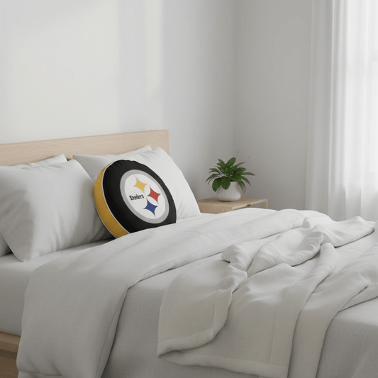 NFL Pittsburgh Steelers - Cloud Soft "Puff" Pillow - Officially Licensed My Store Fan Gear - Apparel category - Fan Trendz