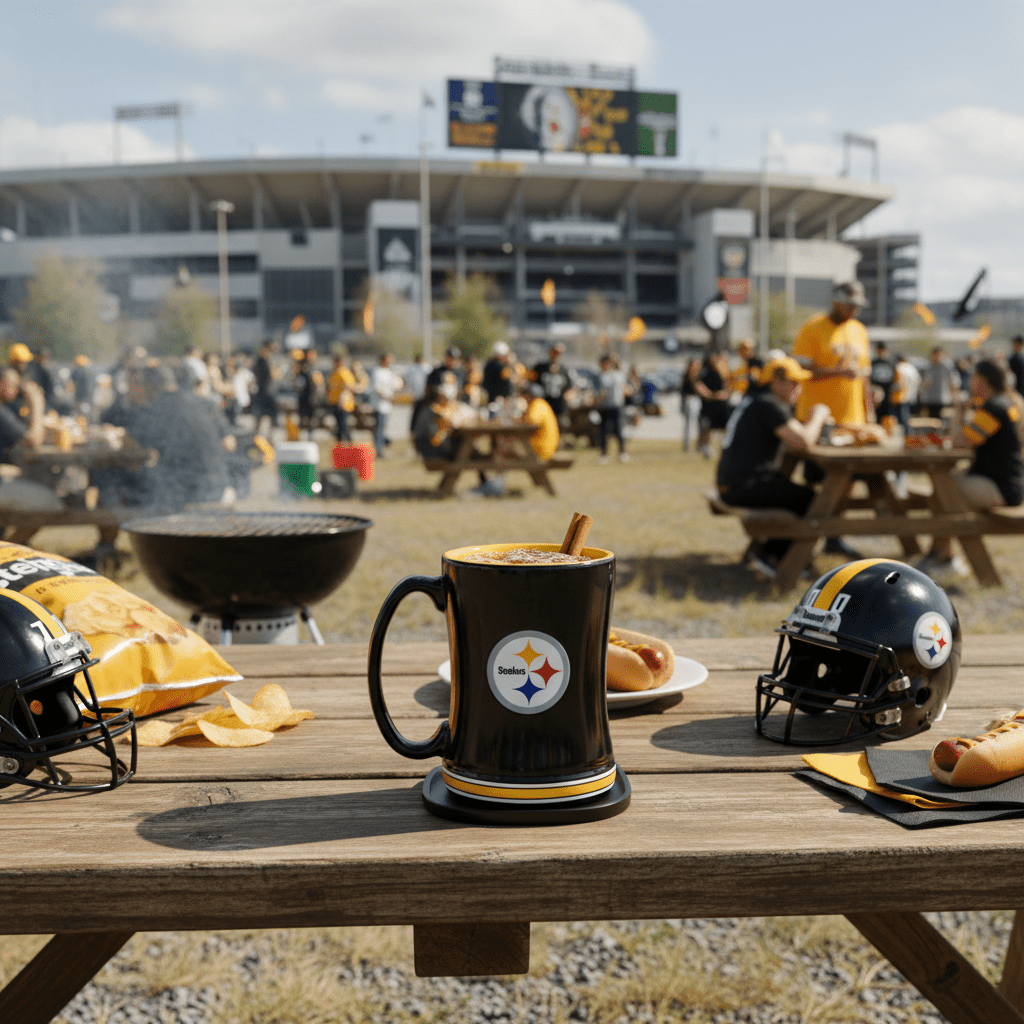 NFL Pittsburgh Steelers Team Color 14oz Embossed Ceramic Relief Mug - Officially Licensed My Store Fan Gear - Apparel category - Fan Trendz