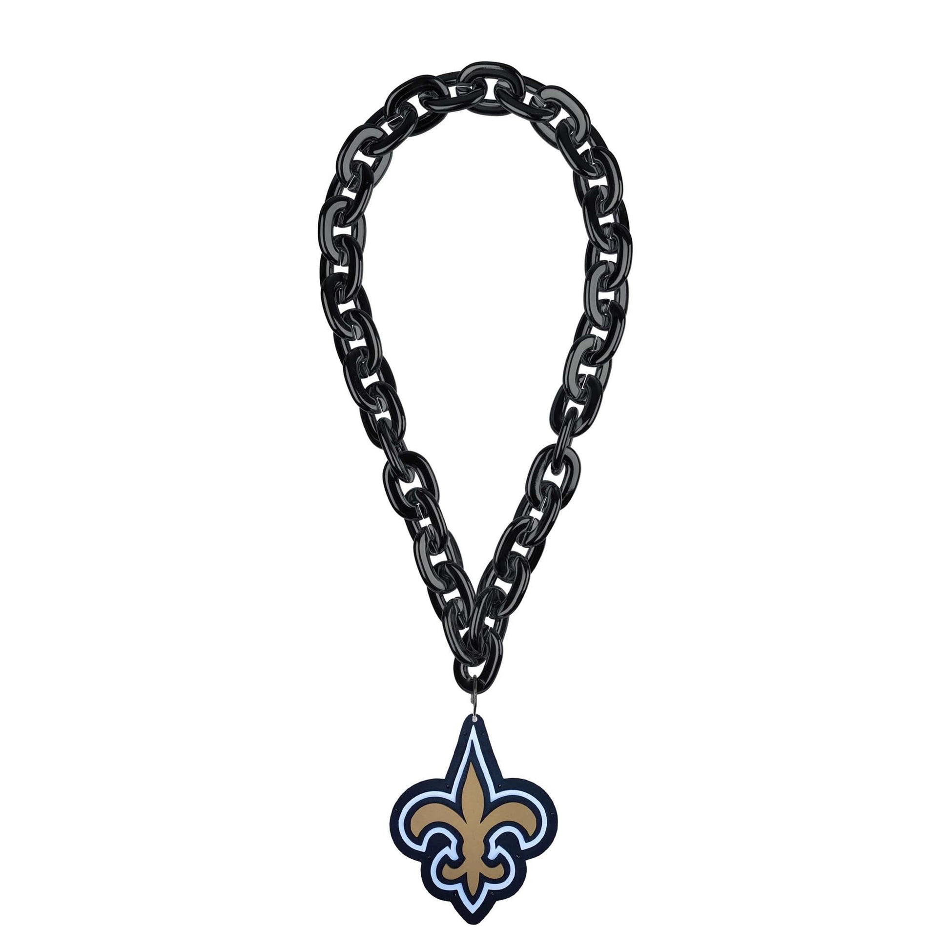 NFL Saints, Light up Big Logo Fan Chain - Officially Licensed My Store Fan Gear - Apparel category - Fan Trendz