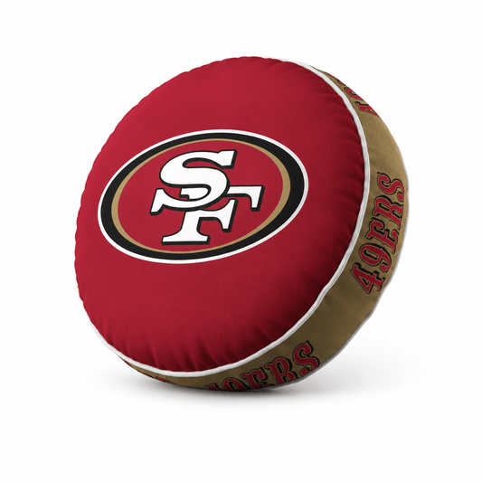 NFL San Francisco 49ers - Cloud Soft "Puff" Pillow - Officially Licensed My Store Fan Gear - Apparel category - Fan Trendz