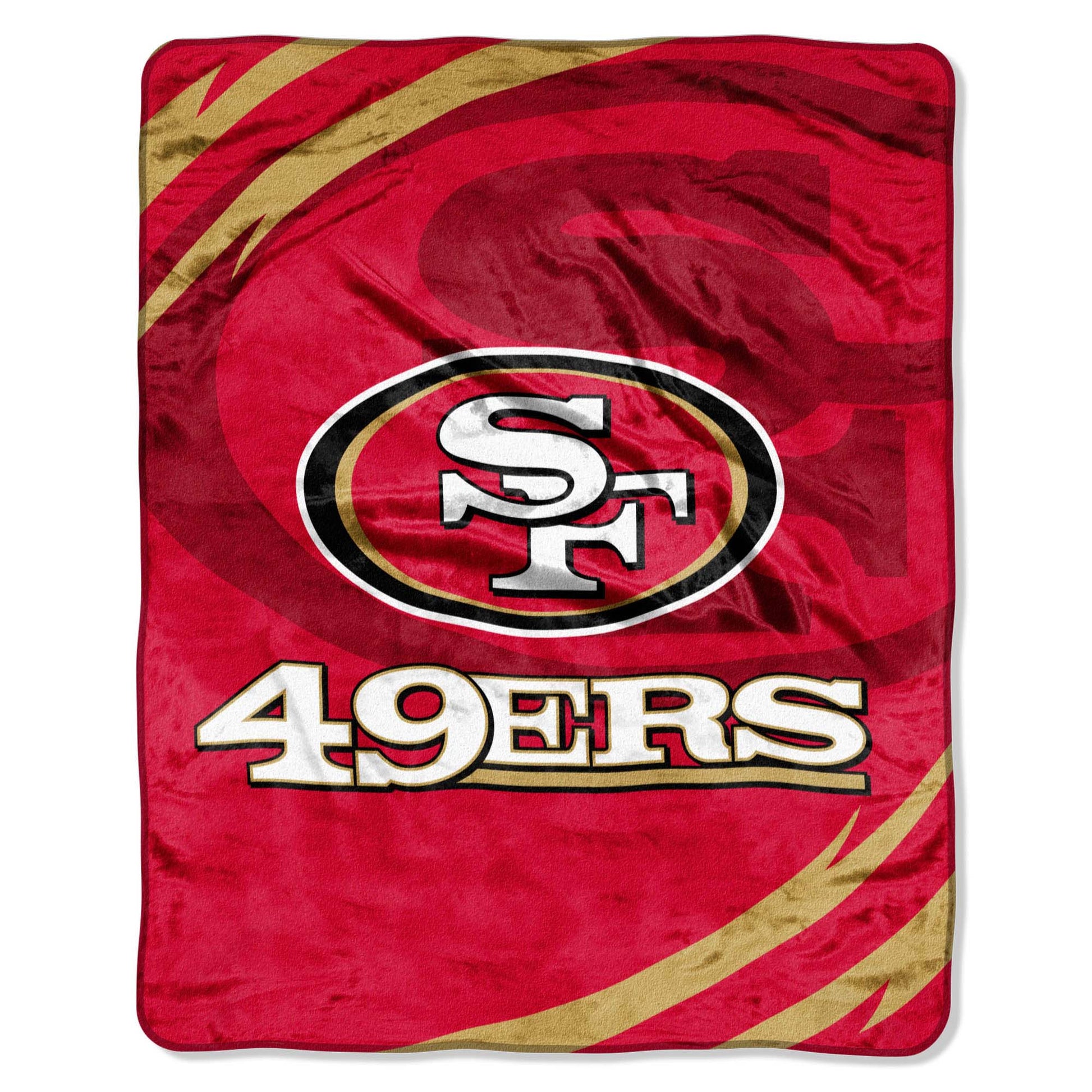 NFL San Francisco 49ers King Size Plush Blanket - Officially Licensed My Store Fan Gear - Apparel category - Fan Trendz