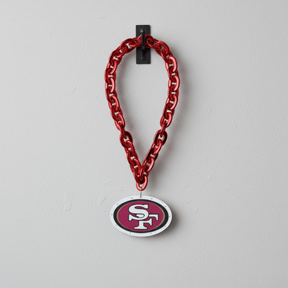 NFL San Francisco 49ers, Light up Big Logo Fan Chain - Officially Licensed My Store Fan Gear - Apparel category - Fan Trendz