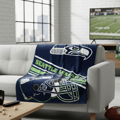 NFL Seattle Seahawks 60x80" Plush Blanket - Fan Trendz