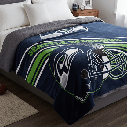 NFL Seattle Seahawks 60x80" Plush Blanket - Fan Trendz