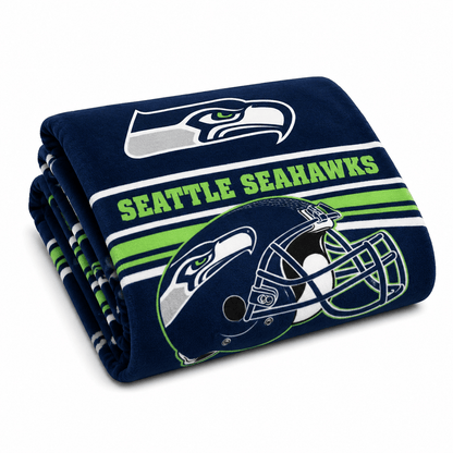 NFL Seattle Seahawks 60x80" Plush Blanket - Officially Licensed My Store Fan Gear - Apparel category - Fan Trendz