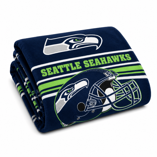 NFL Seattle Seahawks 60x80" Plush Blanket - Officially Licensed My Store Fan Gear - Apparel category - Fan Trendz