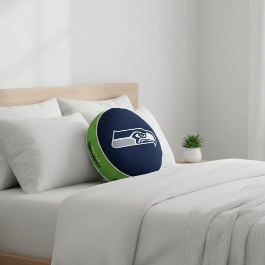 NFL Seattle Seahawks - Cloud Soft "Puff" Pillow - Fan Trendz