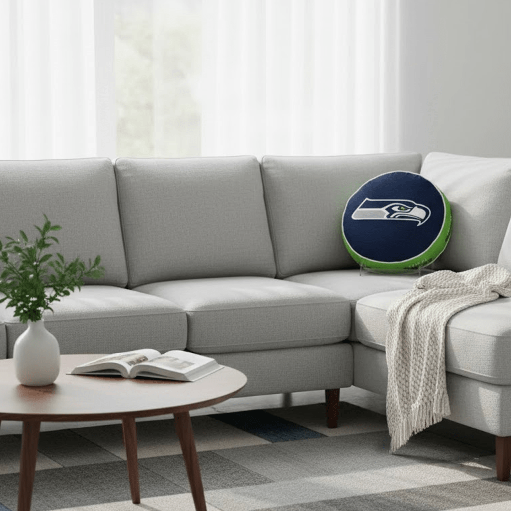 NFL Seattle Seahawks - Cloud Soft "Puff" Pillow - Fan Trendz
