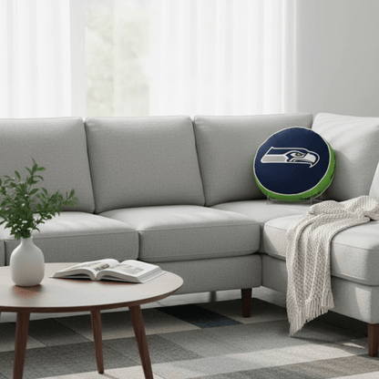 NFL Seattle Seahawks - Cloud Soft "Puff" Pillow - Fan Trendz