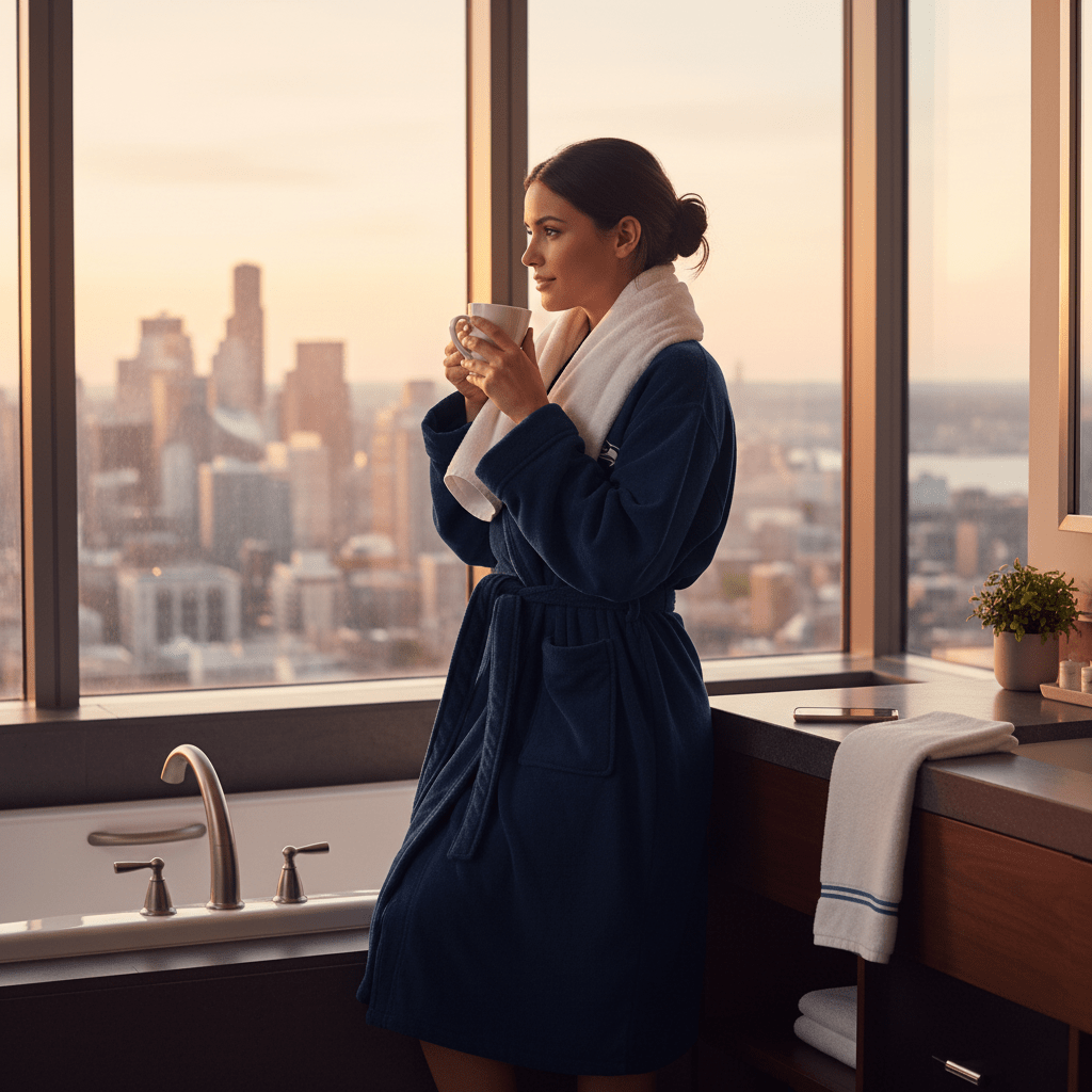 NFL Seattle Seahawks Plush ROBE, Team Logo Embroidered - Fan Trendz