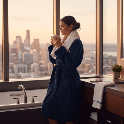 NFL Seattle Seahawks Plush ROBE, Team Logo Embroidered - Fan Trendz