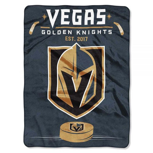 NHL Las Vegas Golden Knights 60 x 80" Plush Blanket - Officially Licensed My Store Fan Gear - Apparel category - Fan Trendz