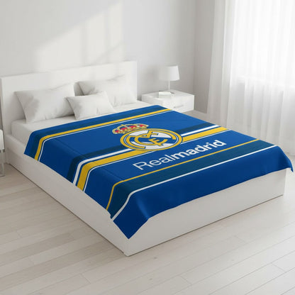 Real Madrid Reversible Blanket queen size - Officially Licensed My Store Fan Gear - Apparel category - Fan Trendz