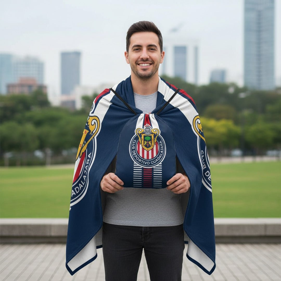 Soccer Chivas De Guadalajara Throw Silk Touch Blanket w/Carry Bag - Officially Licensed My Store Fan Gear - Apparel category - Fan Trendz