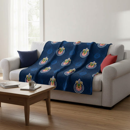 Soccer Chivas King Size Cloud Reversible Blanket - Officially Licensed My Store Fan Gear - Apparel category - Fan Trendz