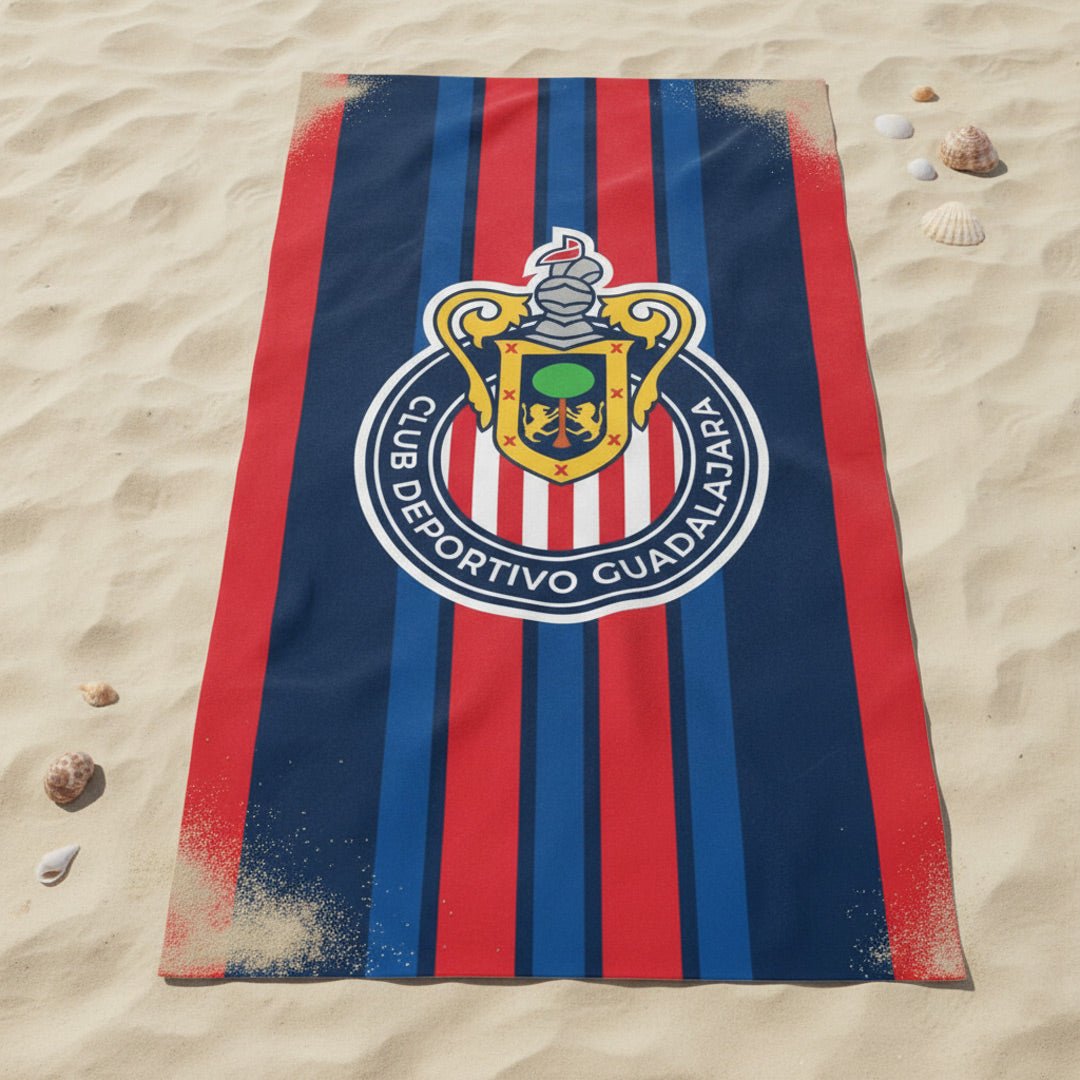Soccer Chivas, Runaway, 30x60" Beach Towel - Officially Licensed My Store Fan Gear - Apparel category - Fan Trendz