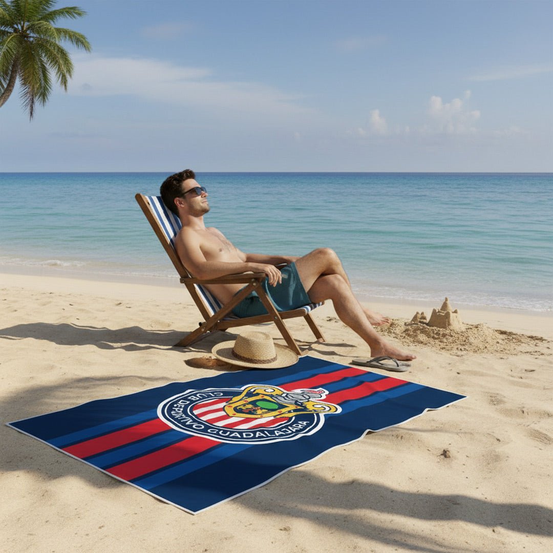 Soccer Chivas, Runaway, 30x60" Beach Towel - Officially Licensed My Store Fan Gear - Apparel category - Fan Trendz