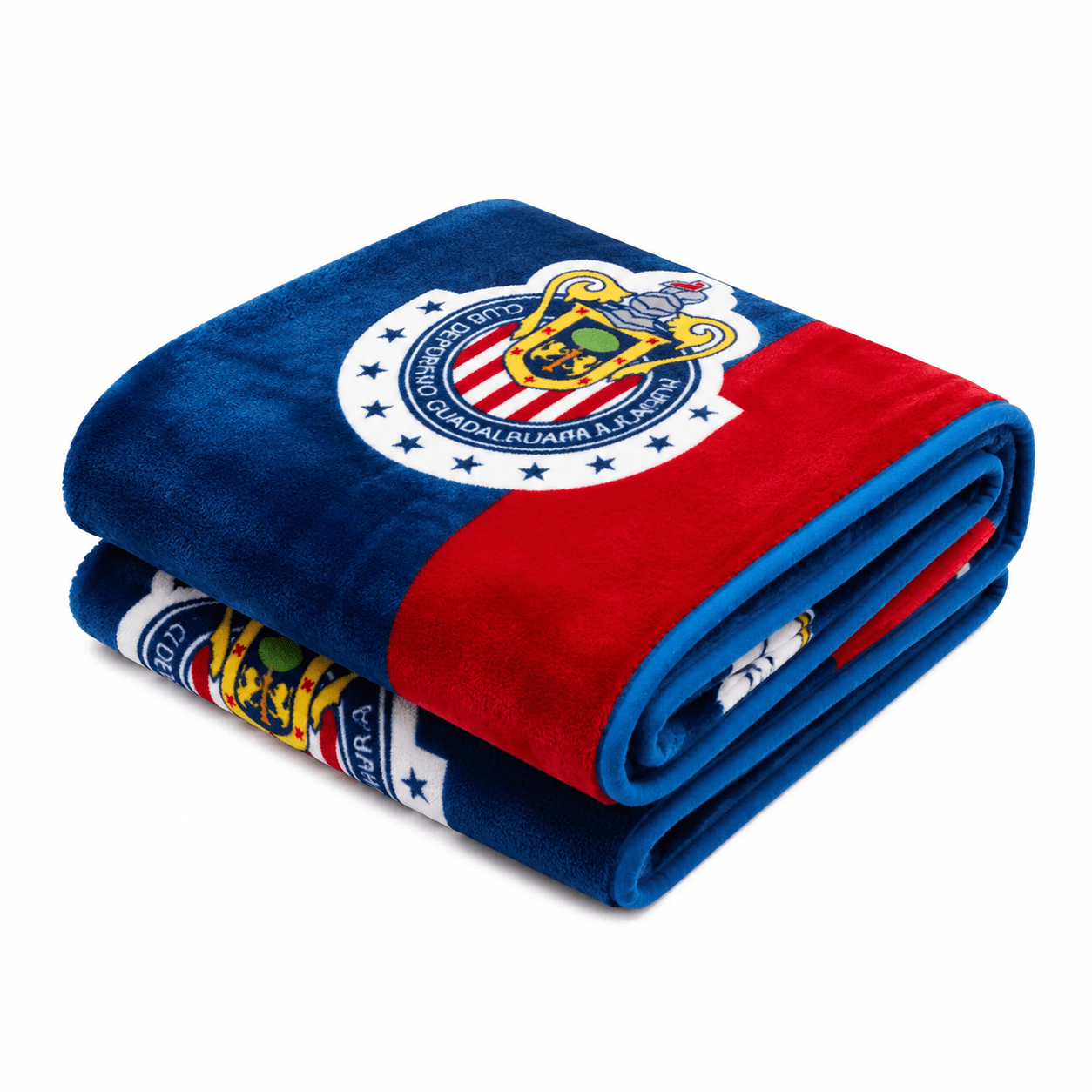 Soccer Chivas, Silk Touch Sherpa (Borrego) Lined Throw Blanket - Officially Licensed My Store Fan Gear - Apparel category - Fan Trendz
