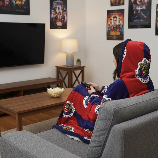Soccer Chivas, Wearable Hooded Blanket - Officially Licensed My Store Fan Gear - Apparel category - Fan Trendz