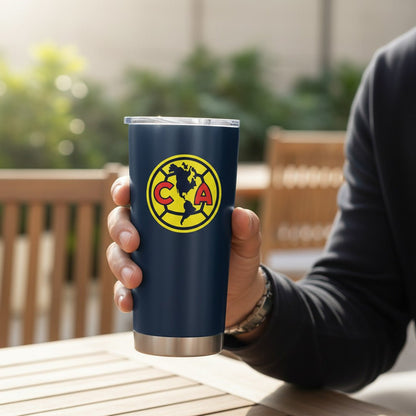 Soccer Club America - 20 oz Gameday Stainless Steel Tumbler - Officially Licensed My Store Fan Gear - Apparel category - Fan Trendz