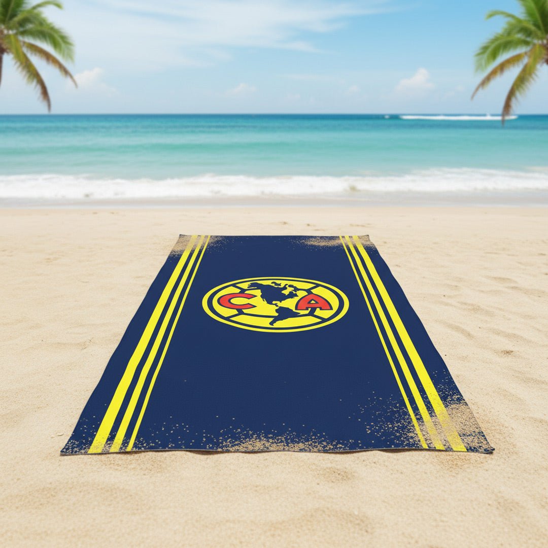 Soccer Club America 34x64" Oversized Beach Towel - Officially Licensed My Store Fan Gear - Apparel category - Fan Trendz