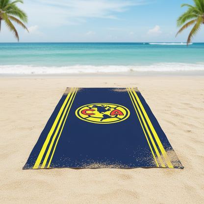 Soccer Club America 34x64" Oversized Beach Towel - Officially Licensed My Store Fan Gear - Apparel category - Fan Trendz